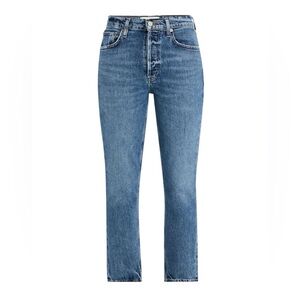 Agolde Riley High Rise Straight Jean, Size 25